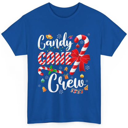 Merry Christmas Sweet Candy Cane Crew Xmas Tree Lights Santa Classic Unisex T-Shirt
