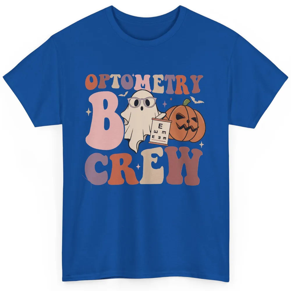 Optometry Boo Crew Halloween Ophthalmic Tech Optometrist Classic Unisex T-Shirt
