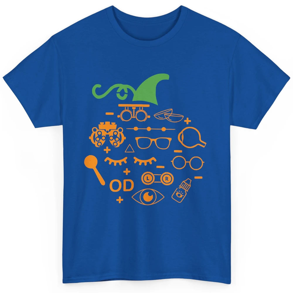 Optometry Glasses Pumpkin Halloween Optometrist Optician Classic Unisex T-Shirt