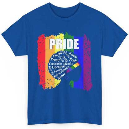 Proud Afro Girl Gay Pride Month Equality Classic Unisex T-Shirt
