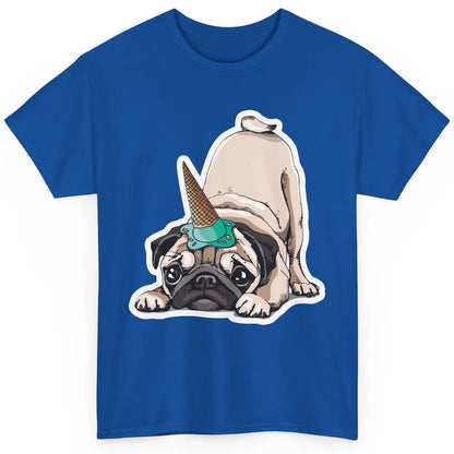 Puppy Pugs Funny Unicorn Pug Dog Lovers Gift Cute Pug Dog Classic Unisex T-Shirt