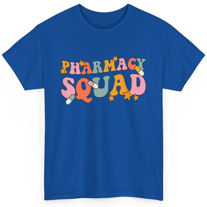 Pharmacy Squad Pharmacist Groovy Halloween Spooky Season Classic Unisex T-Shirt