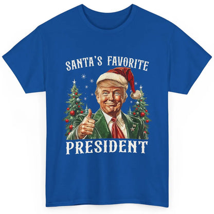 Funny Donald Trump Christmas Santa Favorite President Xmas Classic Unisex T-Shirt
