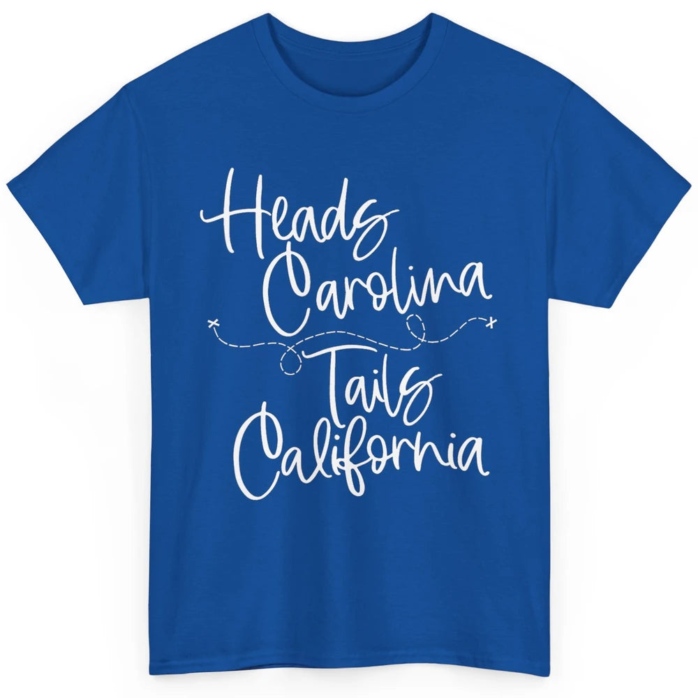 Retro 90s Heads Carolina Tail California Beach Summer Travel Classic Unisex T-Shirt