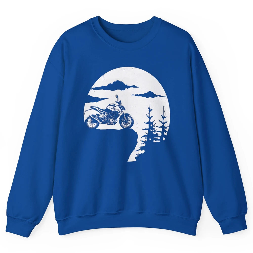 Retro Offroad KTM Motorcycle Cool Adventure Biker Motorbike Unisex Crewneck Sweatshirt