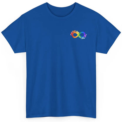 Neurodiversity Autism Spectrum Disorder Awareness Infinity Classic Unisex T-Shirt