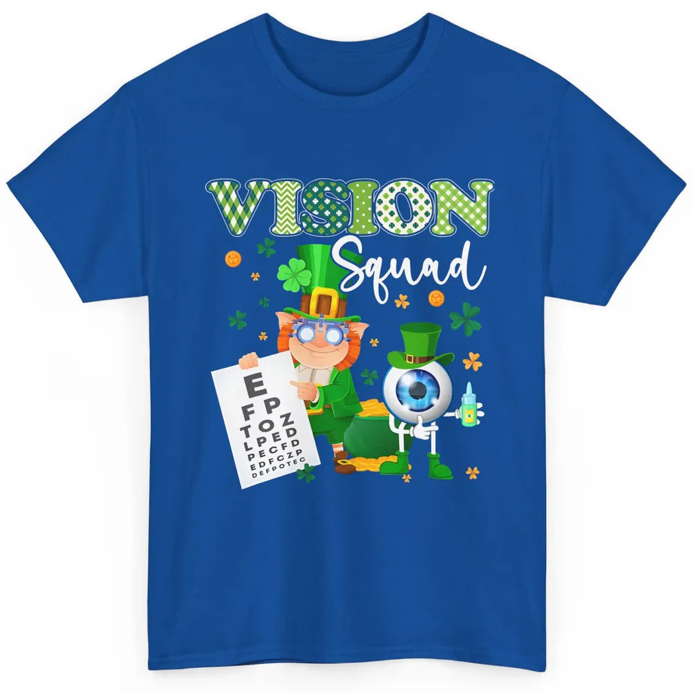 Optometrist St Patrick’s Day Vision Squad Optometry Shamrock Classic Unisex T-Shirt