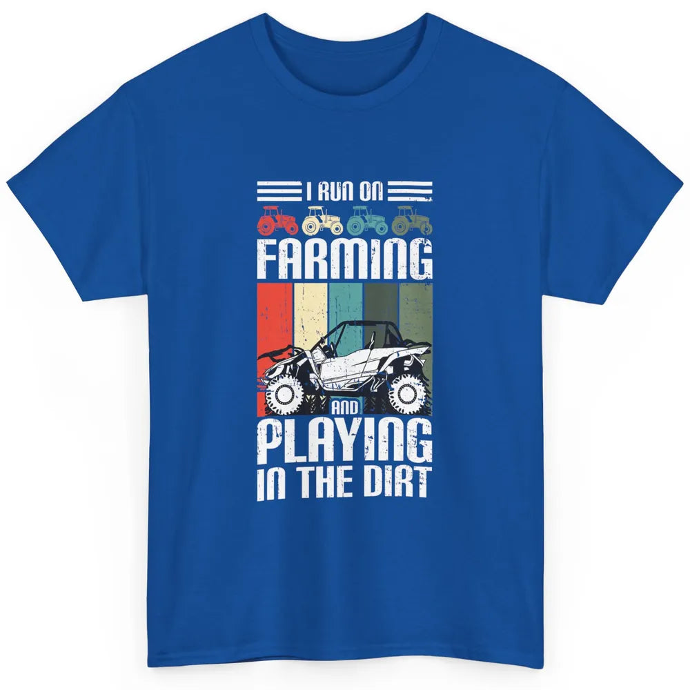 Retro Play In Dirt UTV Mud Riding Dirty SXS Rider Offroad Classic Unisex T-Shirt