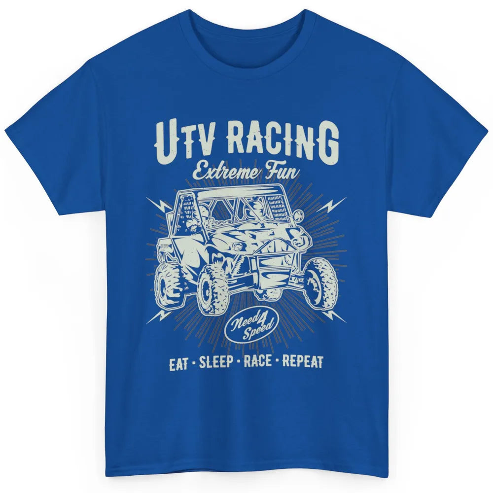 Retro Fun UTV Racing Limit Mud Riding Dirt SXS Rider Offroad Classic Unisex T-Shirt