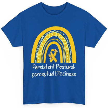 Persistent Postural-perceptual Dizziness PPPD Yellow Rainbow Classic Unisex T-Shirt