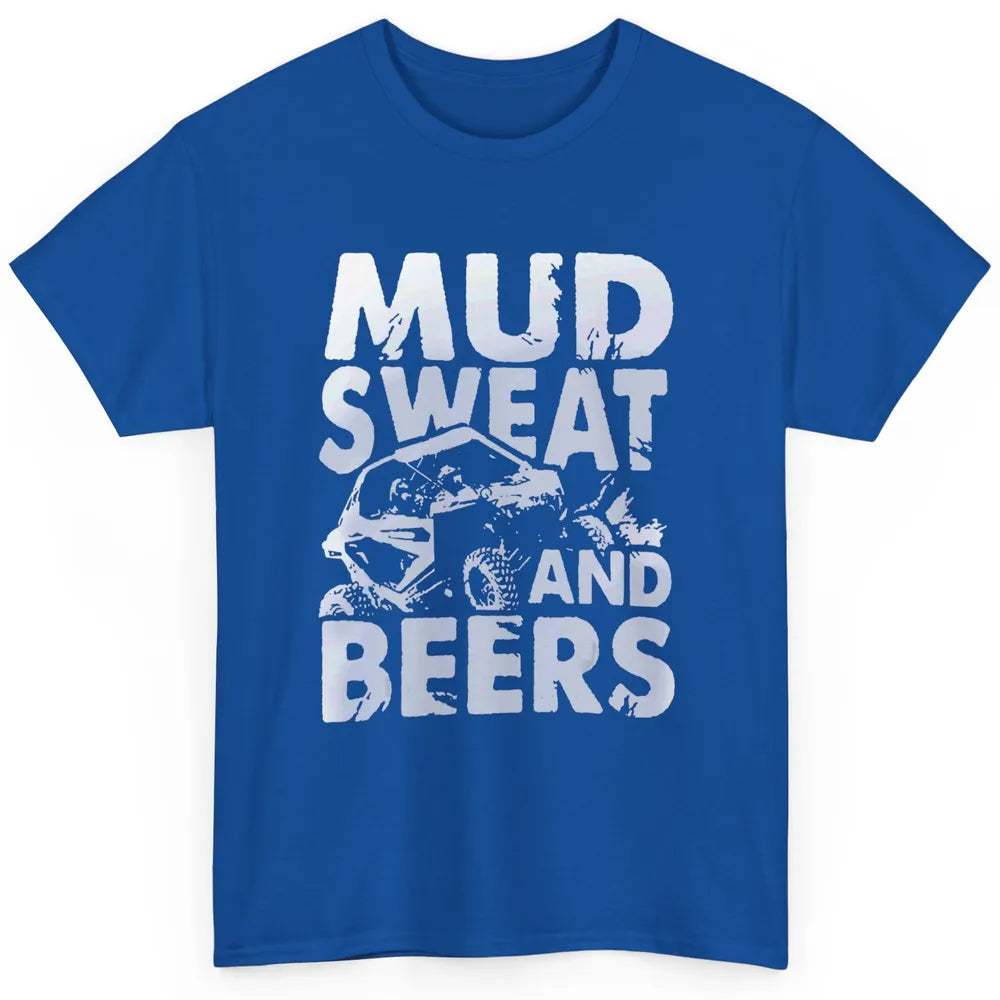 Mud Sweat And Beer Racing Rider UTV Retro ATV SXS Offroad Classic Unisex T-Shirt