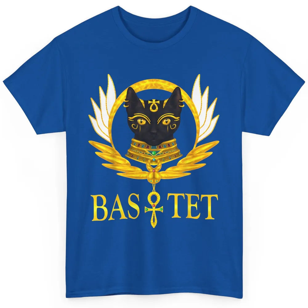 Retro Ancient Egyptian Cat Egypt Goddess Bastet Wings Horus Classic Unisex T-Shirt