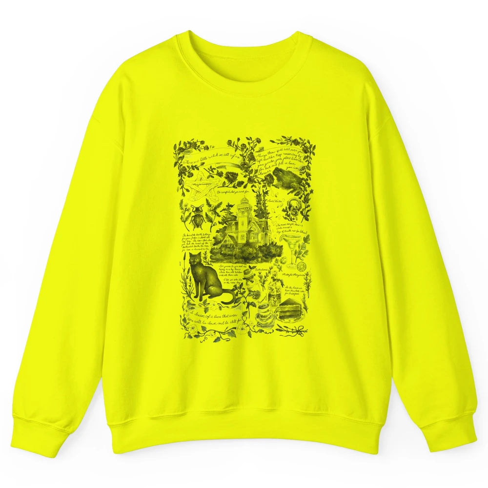 Practical Magic Gardening Witchcraft Plant Lovers Gardeners Unisex Crewneck Sweatshirt