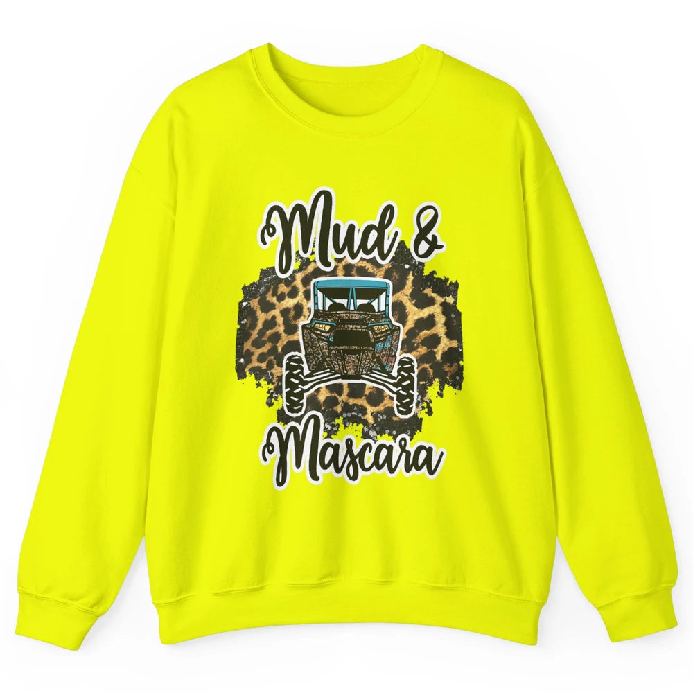 Mud And Mascara Leopard Mud ATV Offroad UTV SXS Rider Women Unisex Crewneck Sweatshirt