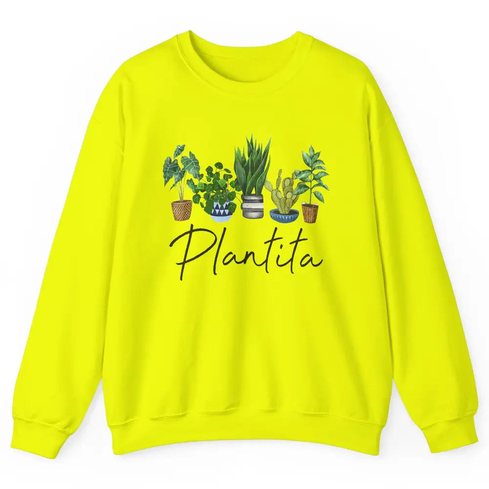 Plantita Plant Lovers Gardening Planting Plant Lady Gift Unisex Crewneck Sweatshirt