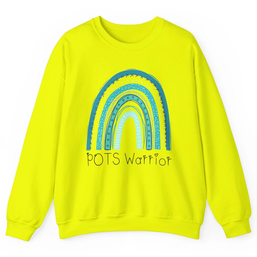 POTS Rainbow Postural Orthostatic Tachycardia Syndrome Unisex Crewneck Sweatshirt