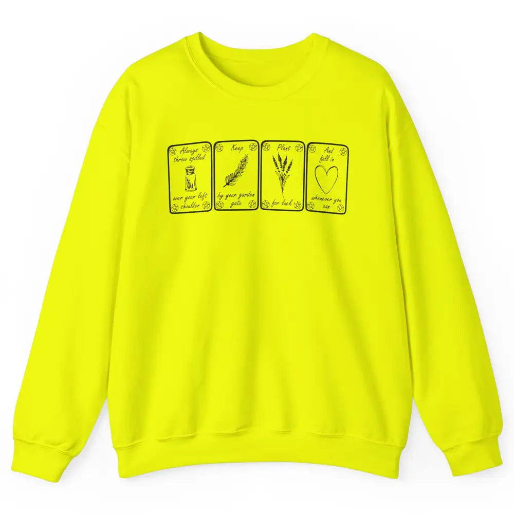 Practical Magic Gardening Card Gardeners Plant Lovers Gift Unisex Crewneck Sweatshirt