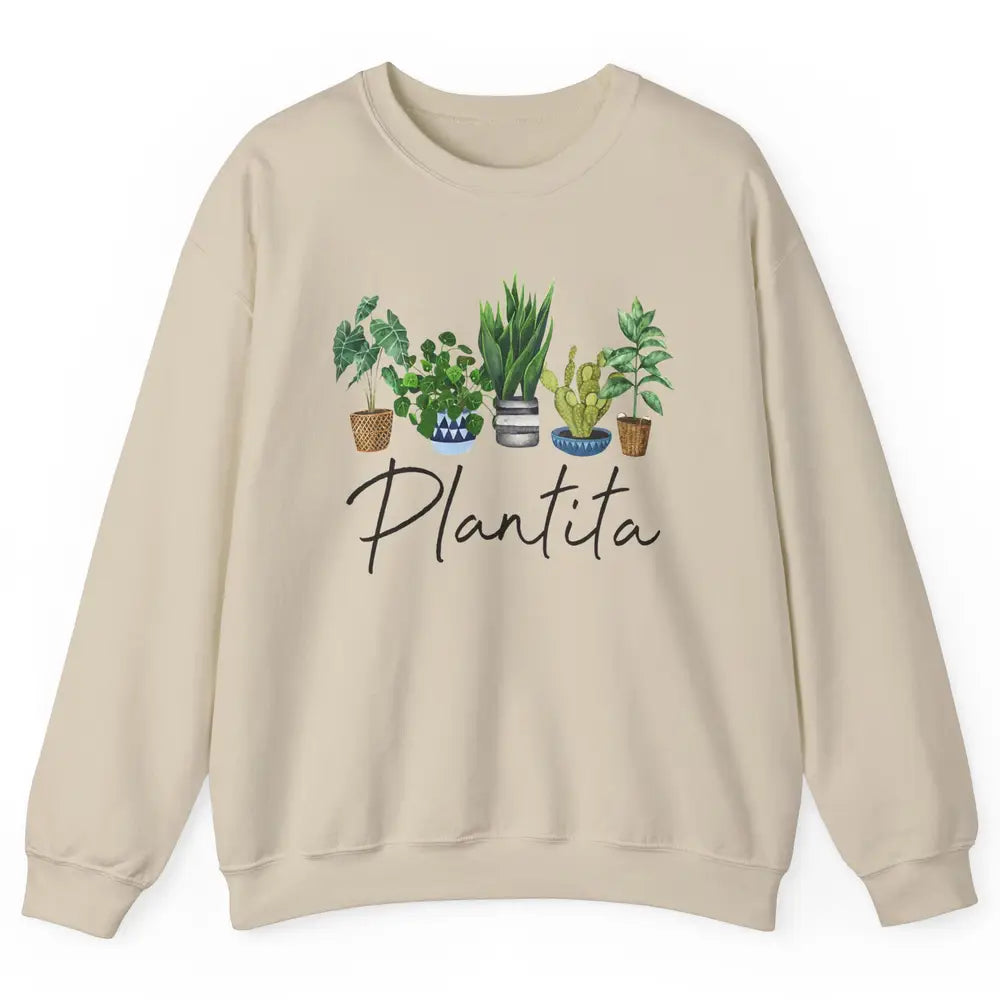 Plantita Plant Lovers Gardening Planting Plant Lady Gift Unisex Crewneck Sweatshirt