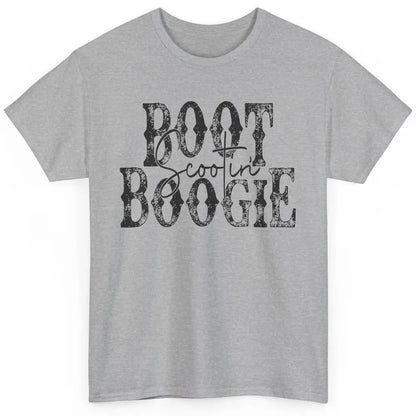Retro Cowboy Boot Scooting Boogie Western Country Cowgirl Classic Unisex T-Shirt