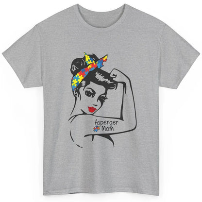 Proud Asperger Autism Mom Strong Woman Autism Awareness Classic Unisex T-Shirt