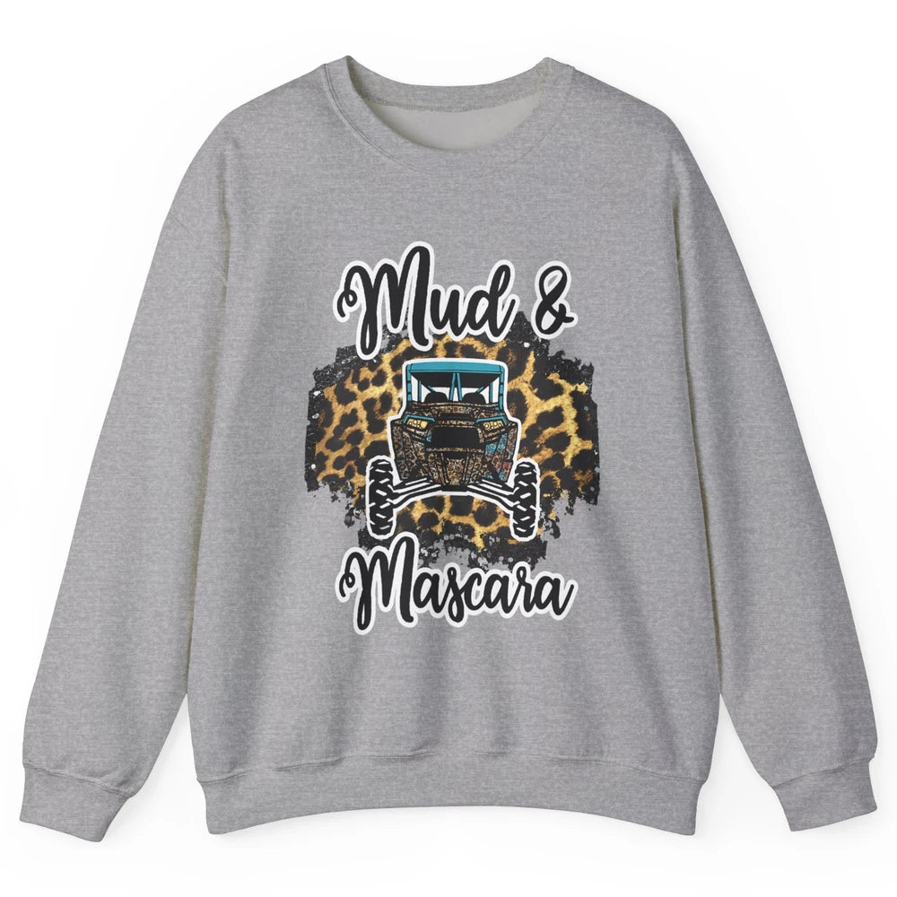 Mud And Mascara Leopard Mud ATV Offroad UTV SXS Rider Women Unisex Crewneck Sweatshirt