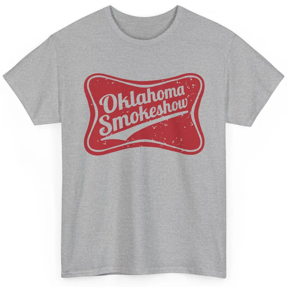 Retro Cowgirl Oklahoma Smokeshow Small Town Western Country Classic Unisex T-Shirt