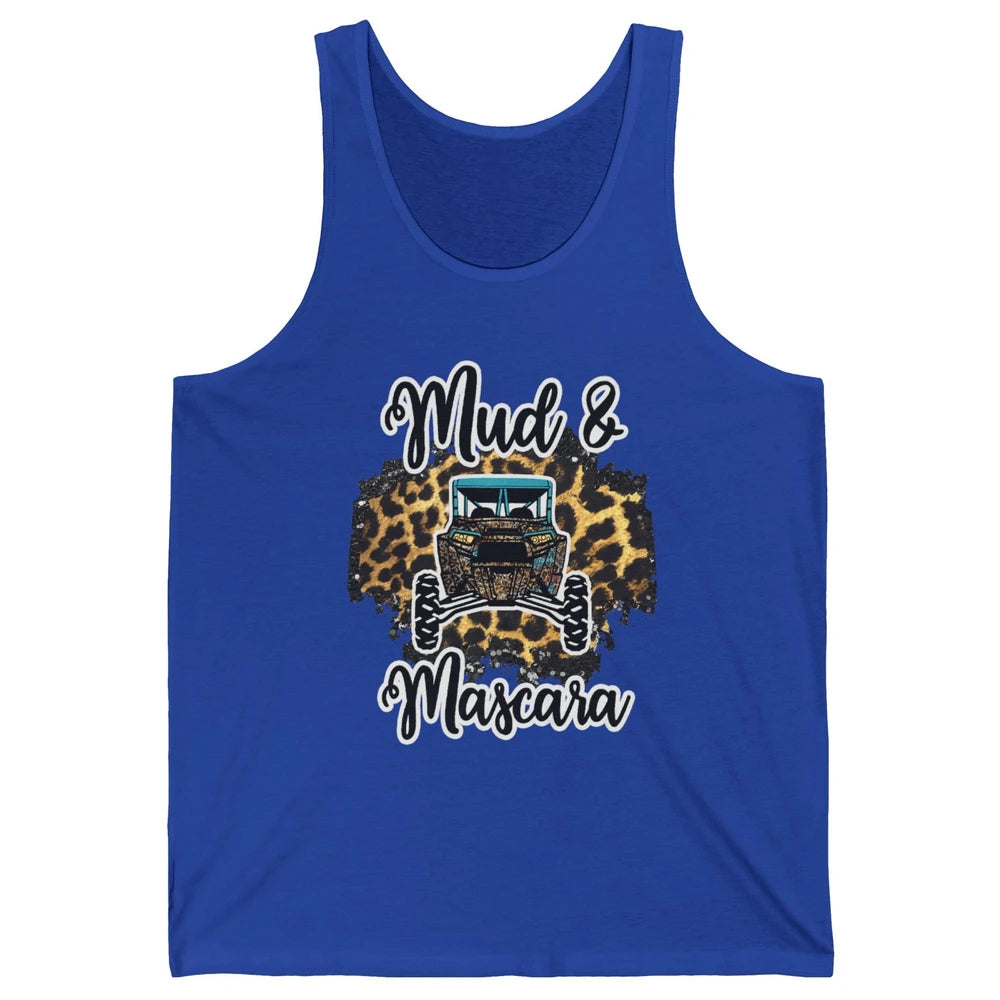 Mud And Mascara Leopard Mud ATV Offroad UTV SXS Rider Women Unisex Jersey Tank