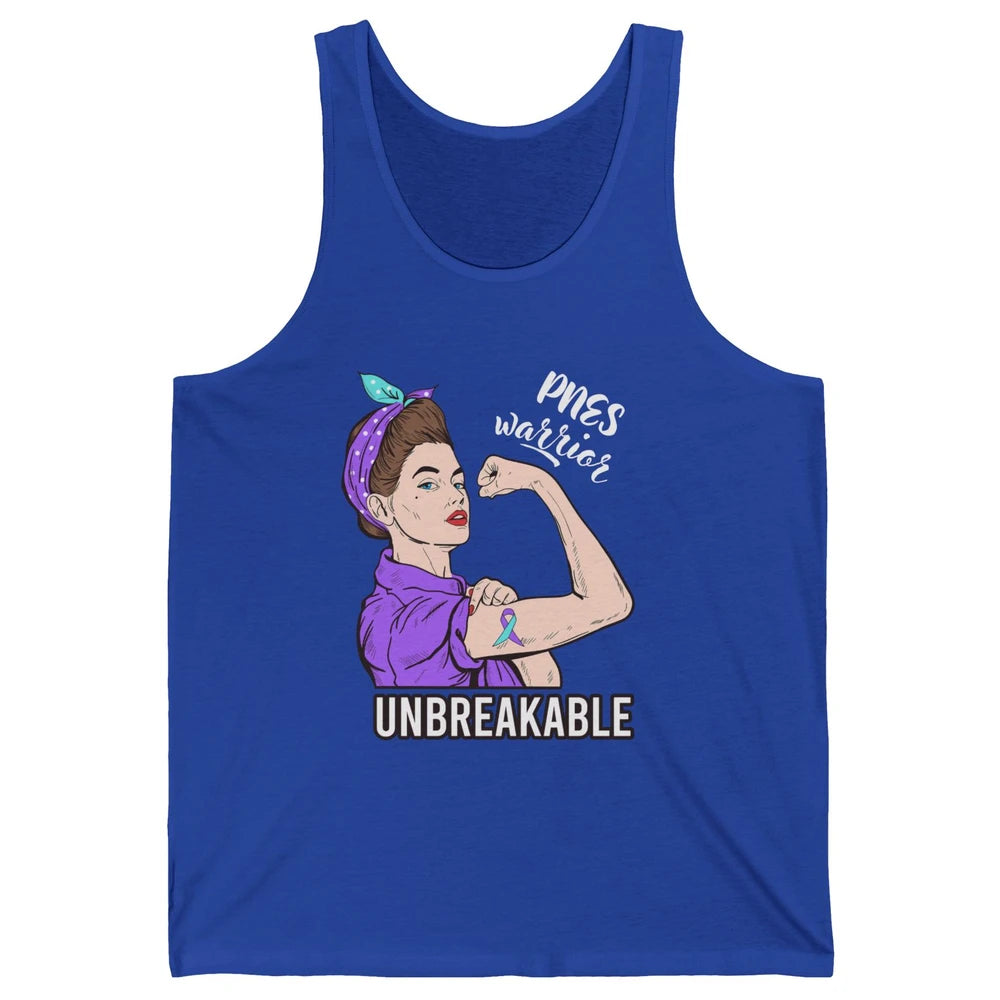 Psychogenic Non-epileptic Seizures Strong Woman Unbreakable Unisex Jersey Tank