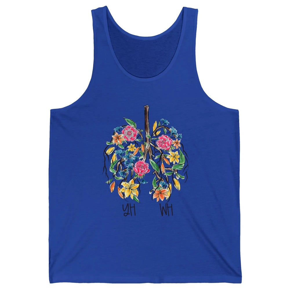 Our Very Breath Speaks His Name YHWH Christian Religious Unisex Jersey Tank