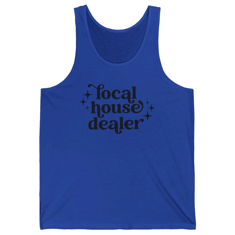 Realtor Local House Dealer Real Estate Housing Investment Unisex Jersey Tank