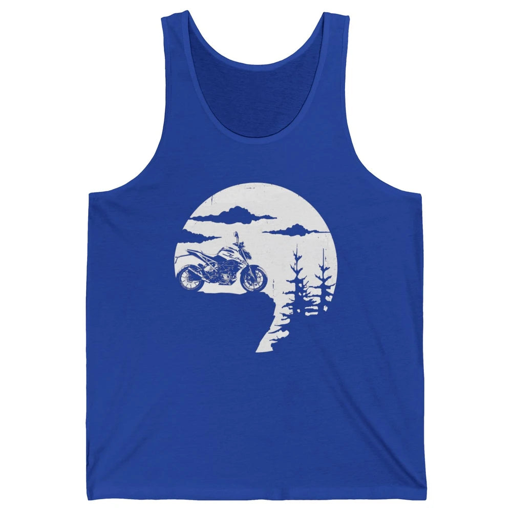 Retro Offroad KTM Motorcycle Cool Adventure Biker Motorbike Unisex Jersey Tank