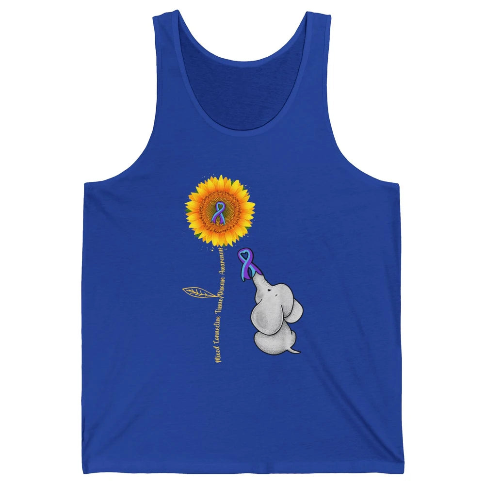 Mixed Connective Tissue Disease Baby Elephant Sunflower Unisex Jersey Tank