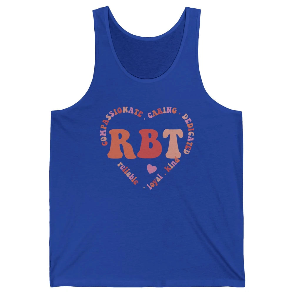 Registered Behavior Technician Valentines RBT Appreciation Unisex Jersey Tank