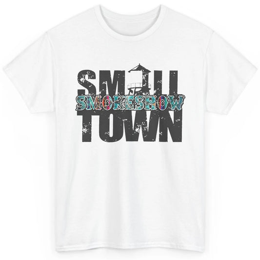 Retro Farm Barn Small Town Smokeshow Western Country Cowgirl Classic Unisex T-Shirt