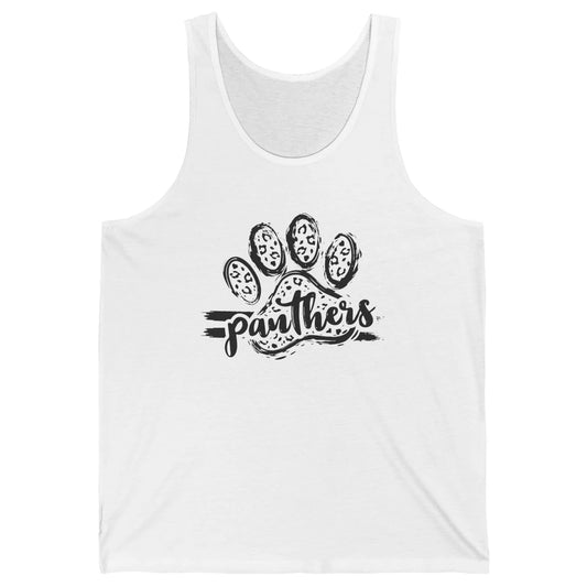 Panthers Paw Leopard Dog Mom Paw Cat Dog Lovers Gift Unisex Jersey Tank