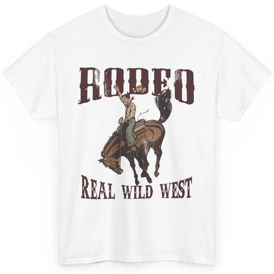 Retro Cowboy Hold Your Horses Real Wild West Country Cowgirl Classic Unisex T-Shirt