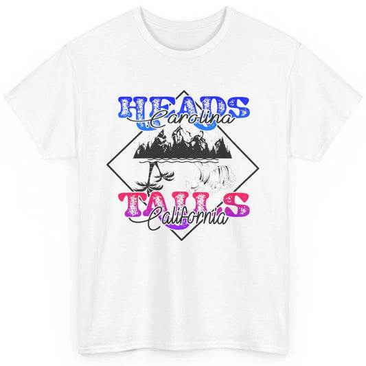 Retro Heads Carolina Tails California Western Summer Beach Classic Unisex T-Shirt