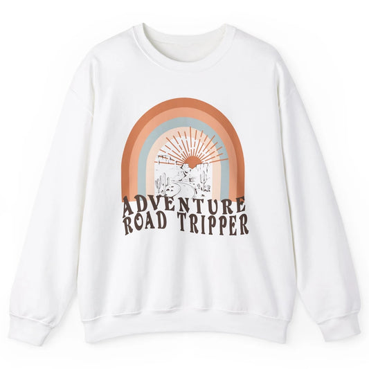 Retro Adventure Road Tripper Vintage Country Wilderness Unisex Crewneck Sweatshirt