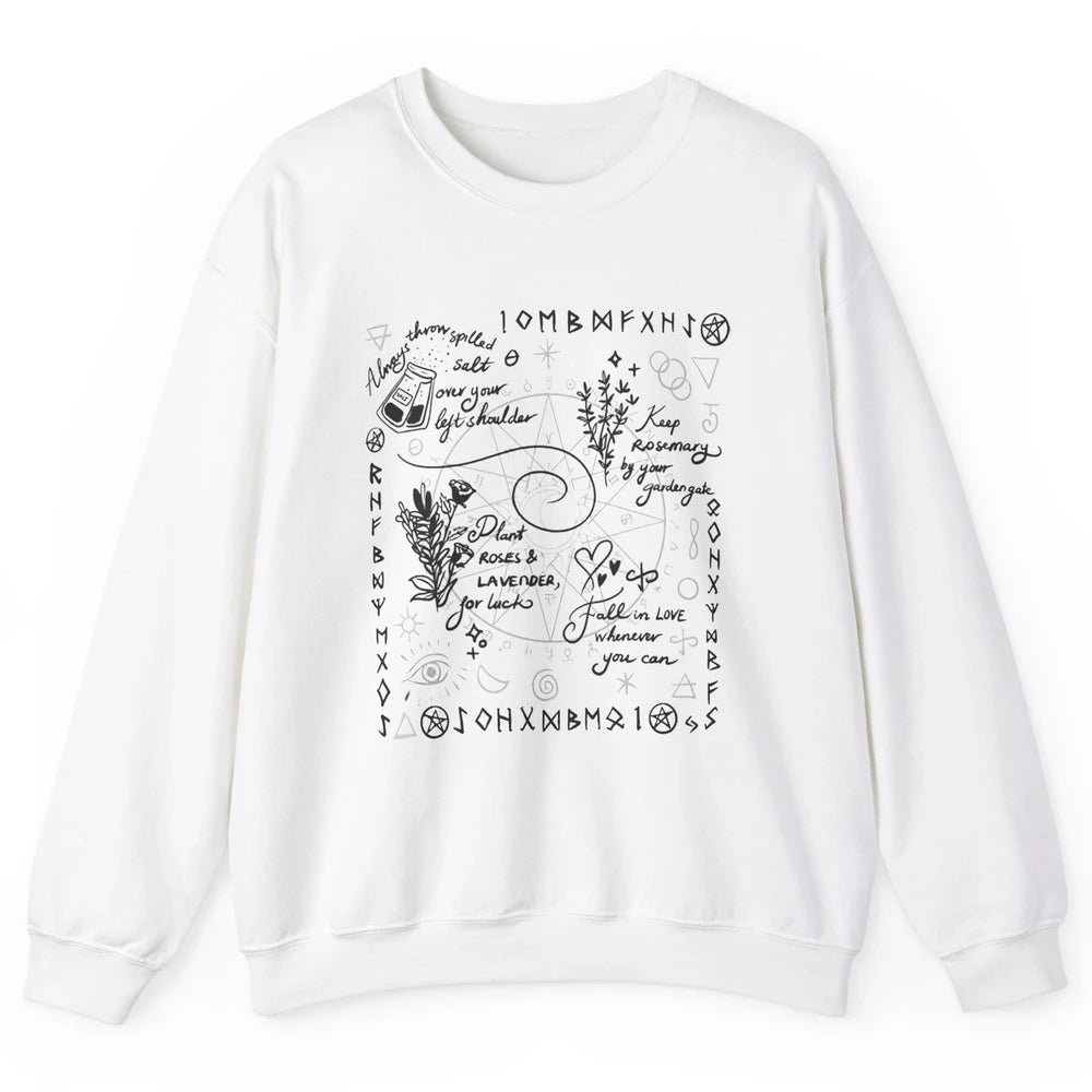 Practical Magic Gardening Card Gardeners Plant Lovers Gift Unisex Crewneck Sweatshirt