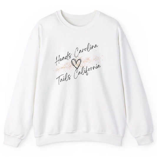 Retro Heads Carolina Tails California Western Summer Holiday Unisex Crewneck Sweatshirt
