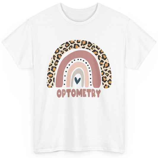 Optometry Life Leopard Rainbow Optometrist Optician Gift Classic Unisex T-Shirt