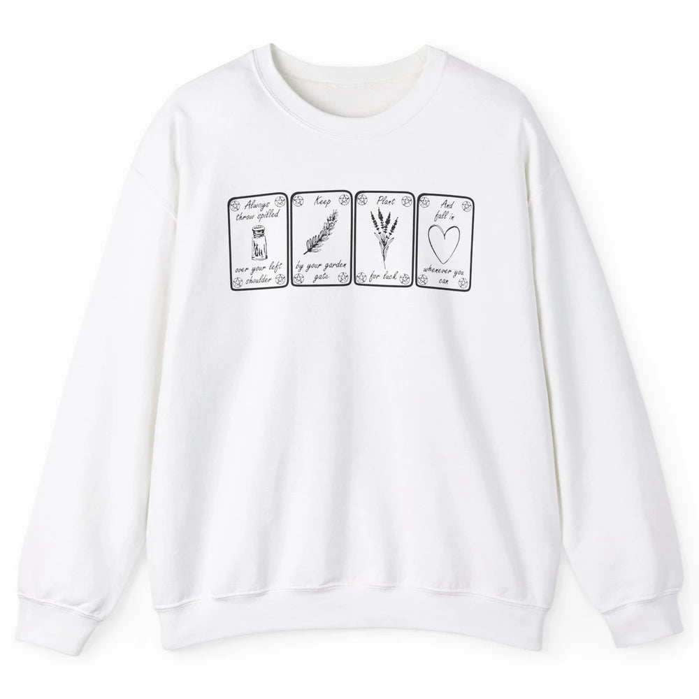 Practical Magic Gardening Card Gardeners Plant Lovers Gift Unisex Crewneck Sweatshirt