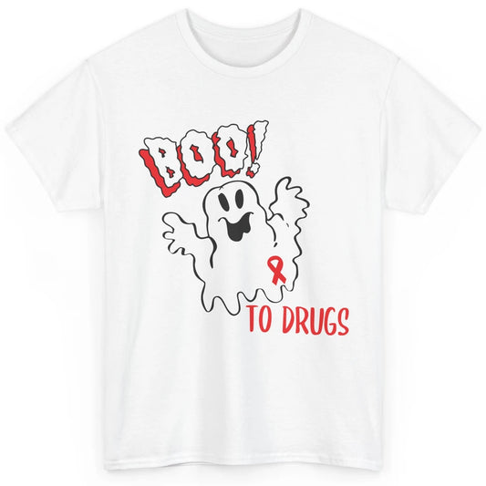 Red Ribbon Week Awareness Say No To Drugs Drug Free Classic Unisex T-Shirt
