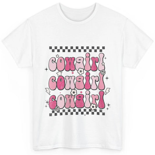 Retro Cowgirl Boho Rodeo Howdy Cowboy Texas Western Country Classic Unisex T-Shirt