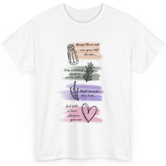Practical Magic Witch Gardening Card Gardeners Plant Lovers Classic Unisex T-Shirt