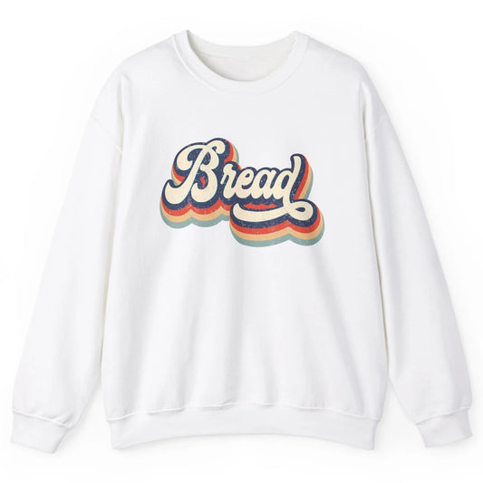 Retro 70s Bread Vintage Baking Baker Sweet Bun Bakery Lover Unisex Crewneck Sweatshirt