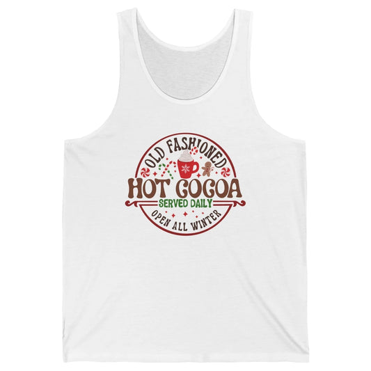 Christmas Gingerbread Hot Cocoa Hot Chocolate Christmas Unisex Jersey Tank