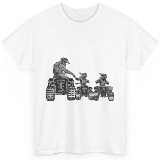 Quad Bike Father And Son Four Wheeler ATV SXS Life Offroad Classic Unisex T-Shirt