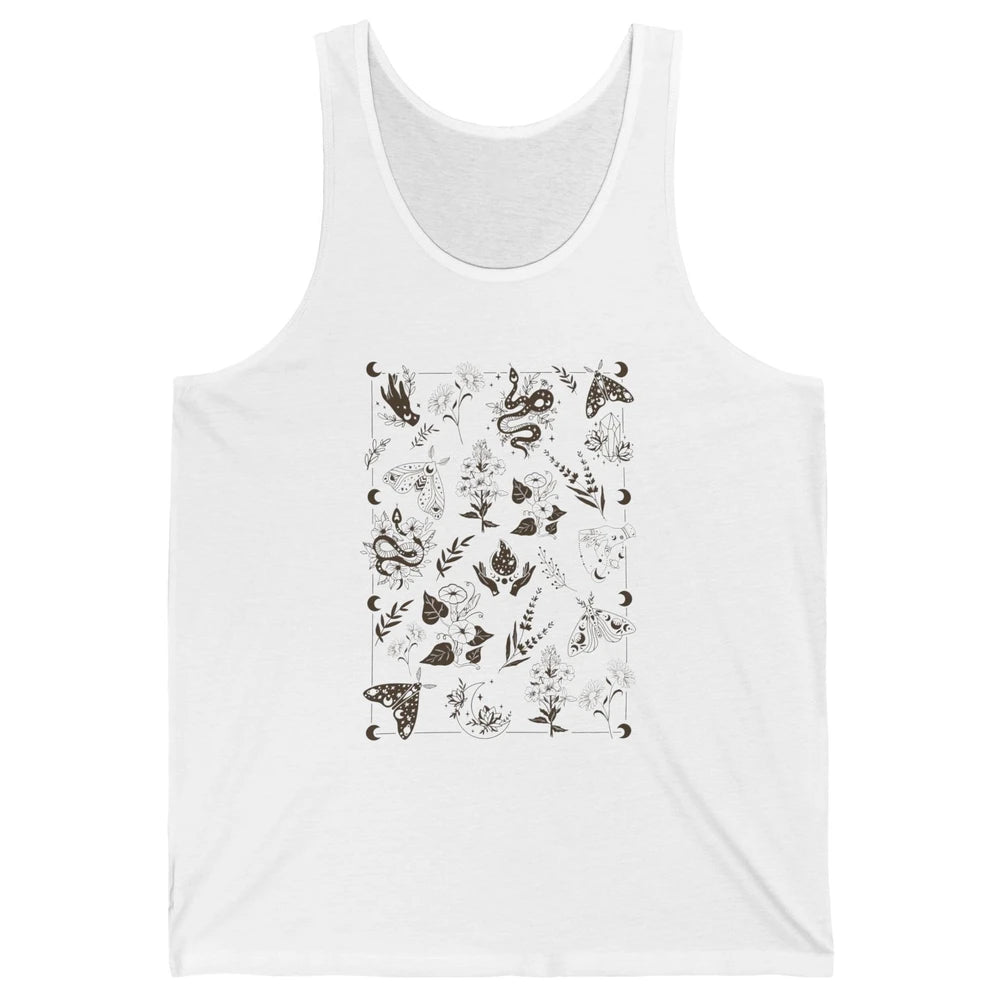 Practical Magic Witch Gardening Card Gardeners Plant Lovers Unisex Jersey Tank