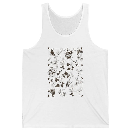 Practical Magic Witch Gardening Card Gardeners Plant Lovers Unisex Jersey Tank